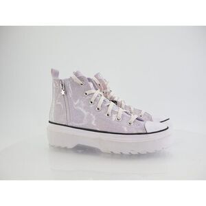 Converse Chuck Taylor All Star Lugged Lift Platform Size 7 Purple Glitter Chunky